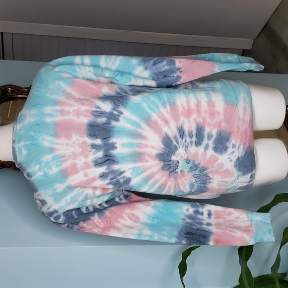 tIE DYE Sweatshirt Pink Lily - Picture 2 of 4